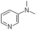 N,N-Dimethylpyridin-3-amine molecular structure (CAS 18437-57-5)