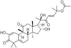 Cucurbitacin E molecular structure (CAS 18444-66-1)