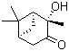 (1S,2S,5S)-(-)-2-Hydroxy-3-pinanone molecular structure (CAS 1845-25-6)