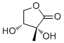 (3R,4R)-Dihydro-3,4-dihydroxy-3-methyl-2(3H)-furanone molecular structure (CAS 18465-71-9)