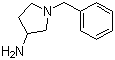结构式 CAS# 18471-40-4, 1-苄基-3-氨基吡咯烷