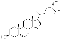 Stigmasta-5,24(28)-dien-3-ol molecular structure (CAS 18472-36-1)