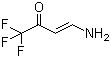 4-氨基-1,1,1-三氟-3-丁烯-2-酮分子结构 (CAS 184848-89-3)