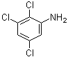 2,3,5-三氯苯胺分子结构 (CAS 18487-39-3)