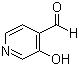 3-羟基吡啶-4-甲醛分子结构 (CAS 1849-54-3)