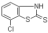 7-Chloro-2(3H)-benzothiazolethione molecular structure (CAS 1849-73-6)