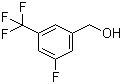 3-Fluoro-5-(trifluoromethyl)benzyl alcohol molecular structure (CAS 184970-29-4)