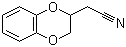(2,3-Dihydrobenzo[1,4]dioxin-2-yl)acetonitrile molecular structure (CAS 18505-91-4)