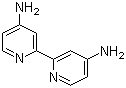 4,4'-二氨基-2,2'-联吡啶分子结构 (CAS 18511-69-8)