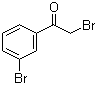 2,3'-二溴苯乙酮分子结构 (CAS 18523-22-3)