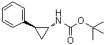 (1R-trans)-(2-Phenylcyclopropyl)carbamic acid 1,1-dimethylethyl ester molecular structure (CAS 185256-47-7)
