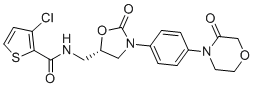 3-chloro Rivaroxaban molecular structure (CAS 1855920-54-5)