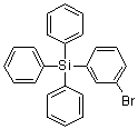 结构式 CAS# 185626-73-7, (3-溴苯基)三苯基硅烷