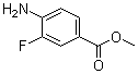 4-Amino-3-fluorobenzoic acid methyl ester molecular structure (CAS 185629-32-7)
