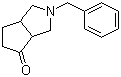 结构式 CAS# 185692-51-7, 2-苄基六氢环戊并[c]吡咯-4(1H)-酮