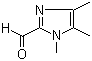 1,4,5-Trimethylimidazole-2-carboxaldehyde molecular structure (CAS 185910-12-7)