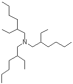 Tris(2-ethylhexyl)amine molecular structure (CAS 1860-26-0)