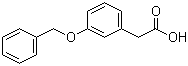 3-苄氧基苯乙酸分子结构 (CAS 1860-58-8)