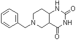 Hexahydro-6-(phenylmethyl)-pyrido[4,3-d]pyrimidine-2,4(1H,3H)-dione molecular structure (CAS 1860793-92-5)