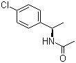 (R)-N-[1-(4-Chlorophenyl)ethyl]acetamide molecular structure (CAS 186296-21-9)