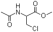 Methyl 2-acetylamino-3-chloropropionate molecular structure (CAS 18635-38-6)