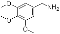 3,4,5-三甲氧基苄胺分子结构 (CAS 18638-99-8)
