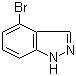 结构式 CAS# 186407-74-9, 4-溴吲唑; 4-溴-1H-吲唑
