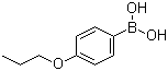 structure of CAS# 186497-67-6, 4-Propoxyphenylboronic acid;4-Propoxybenzeneboronic acid