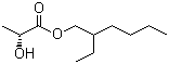 2-Ethylhexyl lactate molecular structure (CAS 186817-80-1)