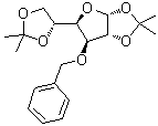 structure of CAS# 18685-18-2, 3-O-Benzyl-1,2:5,6-di-O-isopropylidene-alpha-D-glucofuranose;NSC 56267