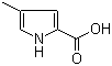 4-Methylpyrrole-2-carboxylic acid molecular structure (CAS 18711-59-6)