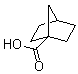 1-Norbornanecarboxylic acid molecular structure (CAS 18720-30-4)