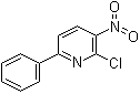 2-Chloro-3-nitro-6-phenylpyridine molecular structure (CAS 187242-88-2)