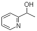 structure of CAS# 18728-61-5, 1-(2-Pyridinyl)ethanol;1-(2-Pyridyl)ethanol; 2-(1-Hydroxyethyl)pyridine; 2-Pyridylmethylcarbinol; Methyl(2-pyridyl)carbinol; alpha-Methyl-2-pyridinemethanol