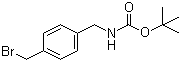 tert-Butyl 4-(bromomethyl)benzylcarbamate molecular structure (CAS 187283-17-6)