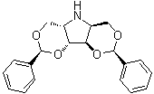 [2R-(2alpha,4abeta,5aalpha,8alpha,9aalpha,9bbeta)]-Hexahydro-2,8-diphenyl-4H-bis[1,3]dioxino[5,4-b:4',5'-d]pyrrole molecular structure (CAS 187343-15-3)