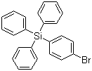 structure of CAS# 18737-40-1, 4-Bromotetraphenylsilane;(4-bromophenyl)-triphenylsilane