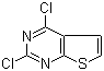2,4-Dichlorothieno[2,3-d]pyrimidine molecular structure (CAS 18740-39-1)