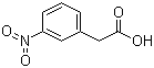3-硝基苯乙酸分子结构 (CAS 1877-73-2)