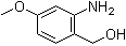 structure of CAS# 187731-65-3, 2-Amino-4-methoxybenzenemethanol;(2-Amino-4-methoxyphenyl)methanol