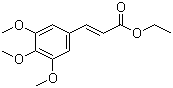 Ethyl 3,4,5-trimethoxycinnamate molecular structure (CAS 1878-29-1)