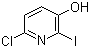 6-Chloro-2-iodo-3-pyridinol molecular structure (CAS 188057-26-3)
