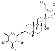 Odoroside H molecular structure (CAS 18810-25-8)