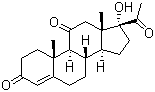 21-去氧可的松分子结构 (CAS 1882-82-2)