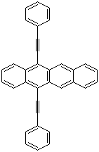 5,12-Bis(phenylethynyl)naphthacene molecular structure (CAS 18826-29-4)