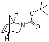 2-氮杂双环[2.2.1]-5-庚烯-2-羧酸叔丁酯分子结构 (CAS 188345-71-3)