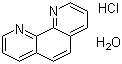 o-Phenanthroline monohydrochloride monohydrate molecular structure (CAS 18851-33-7)