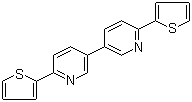 6,6'-Bis(2-thienyl)-3,3'-bipyridine molecular structure (CAS 188548-57-4)