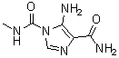 5-Amino-N1-methyl-1H-imidazole-1,4-dicarboxamide molecular structure (CAS 188612-53-5)