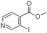3-Iodo-4-pyridinecarboxylic acid methyl ester molecular structure (CAS 188677-49-8)